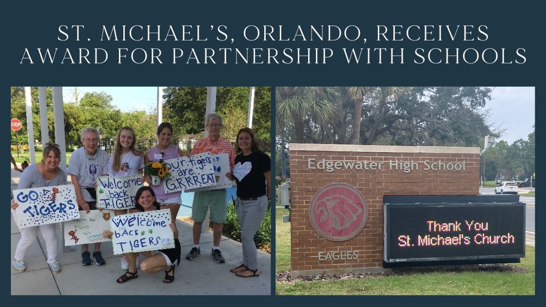 St. Michael's, Orlando, Receives Award for Partnership With Schools